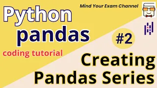 L2 Create Pandas Series with Scaler Values NumPy Arrays Python Dictionary Pandas Coding Hindi