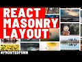 react masonry layout tutorial using pixabay api