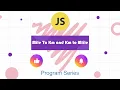 Kilometers to Miles and Miles to kilometers Convert JS Program for Beginners in 2022
