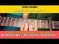 SIMPLE EASY INTRO TUTORIAL GUITAR CHORDS// REMIND ME ( MEGHAN TRAINOR )