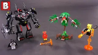 Batman Mech vs Poison Ivy Mech LEGO Set Review 76117