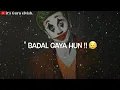 Download Lagu Log samjhte h ki main Badal Gaya hu sad status video bad boy attitude status video by  Guru elvish.