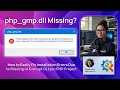 php - gmp dll Missing Fix Web Server Errors