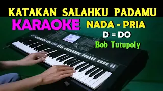 Download MENGAPA TIADA MAAF - Bob Tutupoly | KARAOKE Nada Pria, HD MP3