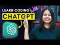 How to use ChatGPT to learn Coding
