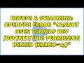OpenVPN error Cannot open dev tun Permission denied errno 13