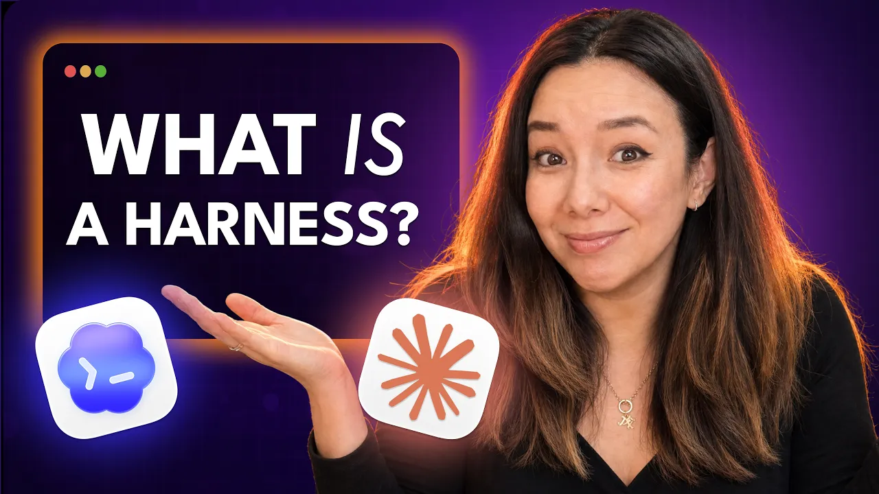 What is an AI harness? I build one live in less than 30 minutes: video thumbnail