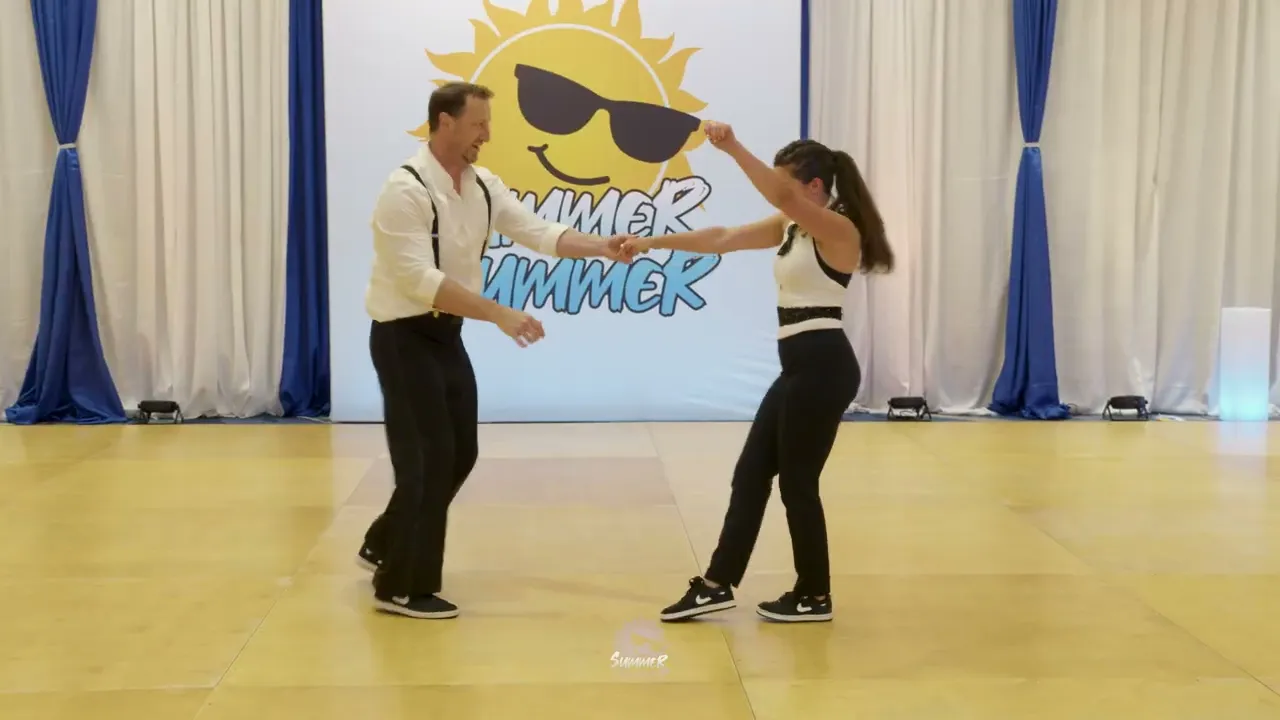 Brian and Claire Passon - 4th place Novice/Intermediate Routines - Summer Hummer 2025