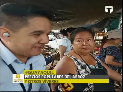 Precios populares del arroz y otros víveres