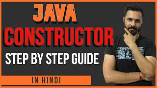 Java tutorial in Hindi for beginners java constructor in Hindi
