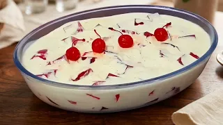 Postre 2 ingredientes - Sobremesa 2 ingredientes fácil rapido y delicioso /Cocina con Jenny 