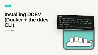 Installing DDEV Docker the ddev CLI Docker DevOps Tutorial