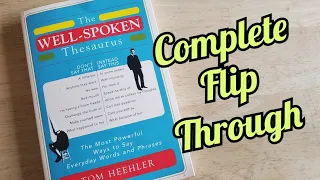 The Well-Spoken Thesaurus Flip Through