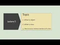Java 25 Course Lecture No-5 Object Class in Java and accessing members of a class