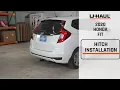 2020 Honda Fit U-Haul Trailer Hitch Installation