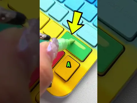 She ruined her expensive keyboard!