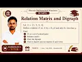 Relations to Digraphs - Calculate In-Degree Out-Degree Fast VTU BCS405A