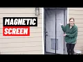 Magnetic Screen Door Review 2022 by IKSTAR Mosquito Net Keeps Bugs Out and Cool Air In