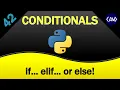 Use conditionals to make your program make decisions in