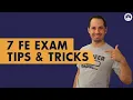 7 TOP Tips All FE Exam Takers Should Know