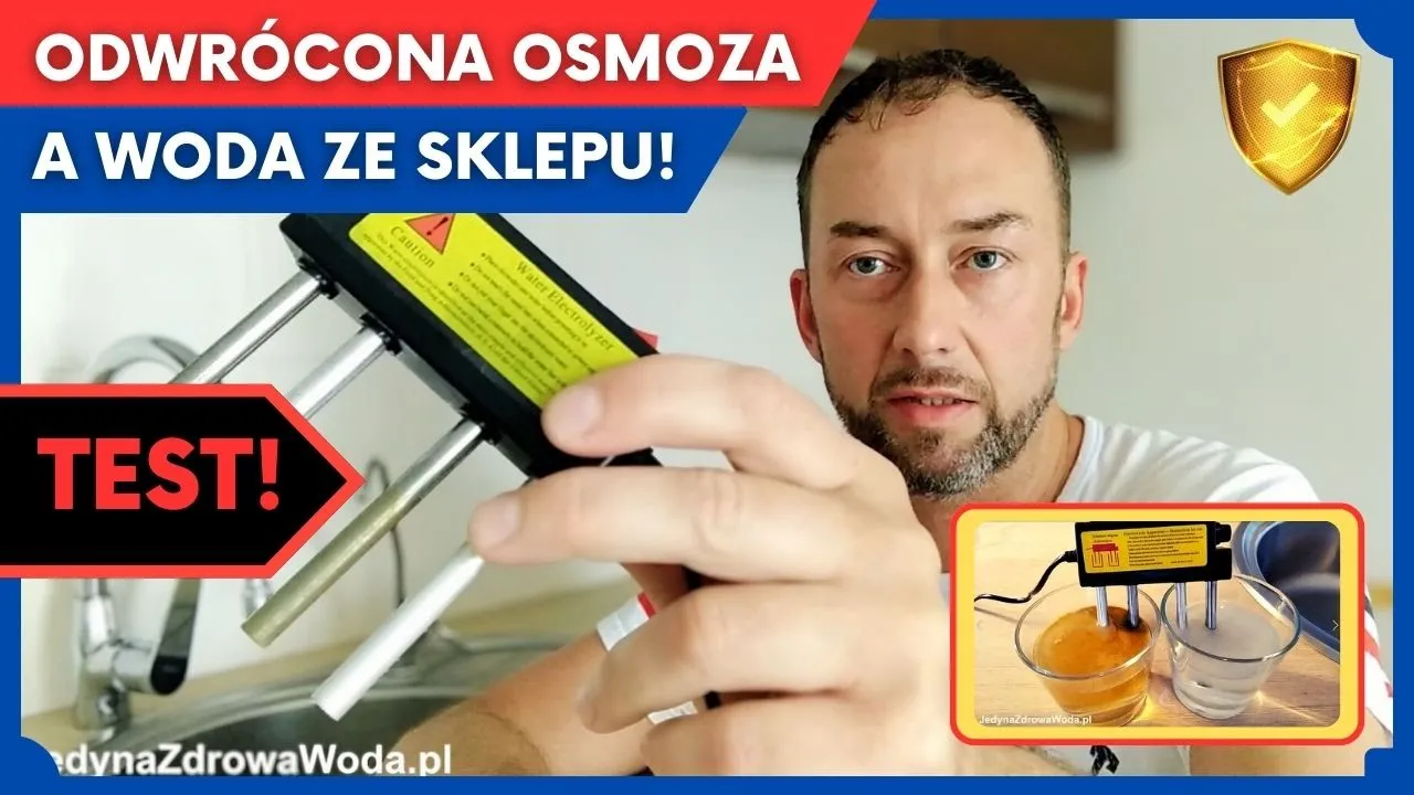 💦 TEST WODY z FILTRA ODWRÓCONEJ OSMOZY, wody MINERALNEJ i KRANOWEJ | Elektroliza, PORÓWNANIE