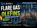 Flare Gas to Olefins Process Simulation - Part 1