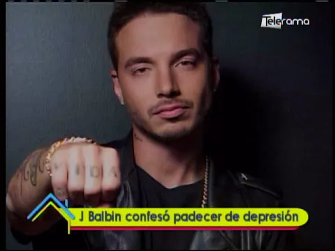 J Balvin confesó padecer de depresión