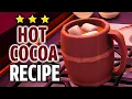 How to Make Hot Cocoa Recipe - Disney Dreamlight Valley Meal Guide