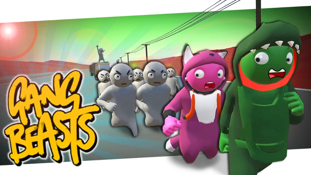 Hilfe... Wir wollen nicht STERBEN! | Gang Beasts