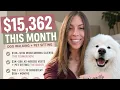How I Made 15 362 This Month Dog Walking Real Breakdown