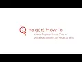 Check Your Rogers Home Phone Voicemail Online by Email or Text