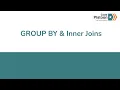 W9D2 GROUP BY Inner Joins