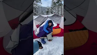 Don T Put Your Face Inside Your Sleeping Bag How To Stay Warm Winter Camping In 15c 59f 