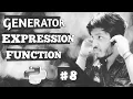Generator in python Generator expression Generator function Yield VS Return play with python