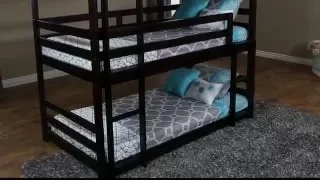 Jerome s Furniture Triple Decker Bunk Bed