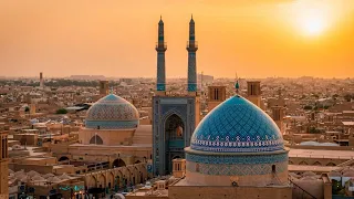 یزد از فراز آسمان ایران دندنها