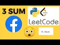 3 sum Leetcode - 15 Python Coding