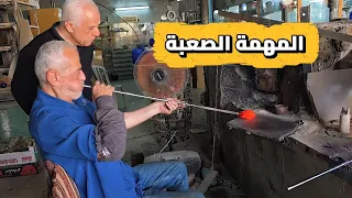 من قطع مكسورة الى قطعة فنية - الخليل فلسطين