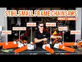 STIHL Small Frame Chainsaws Guide - MS170 171 180 180CBE 181 211