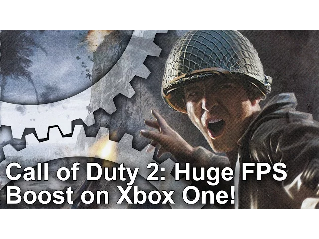 Call of Duty 2: Xbox One vs Xbox 360 Gameplay Frame-Rate Test