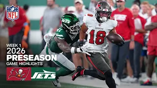 Tampa Bay Buccaneers vs New York Jets 2026 Preseason Week 1