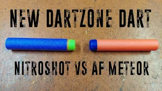 Testing New Dartzone Nitroshot Darts vs Adventure Force Meteor Darts