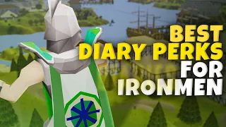 The BEST Diary Perks Your OSRS IRONMAN Needs