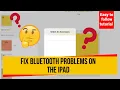 How to fix ipad bluetooth problem with cricut design space