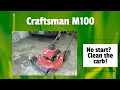 Craftsman M100 push mower won t start Cleaning the carburetor to get it running again