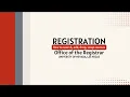 MyUNLV Registration