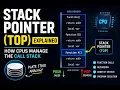 Stack Pointer TOP Explained How CPUs Manage the Call Stack