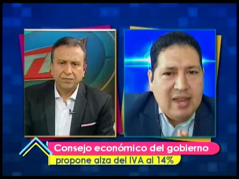 Consejo económico del gobierno propone alza del IVA al 14%