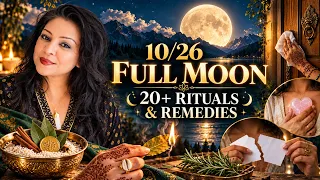 FULL MOON 10/26 - OVER 20 RITUALS & REMEDIES!