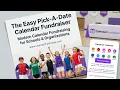 Calendar Fundraiser in 15 Secs